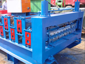 双层压瓦机主要液压剪切功率为3 KW