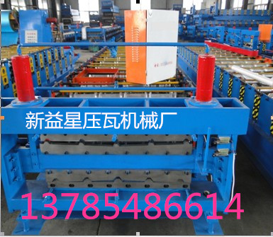 双层压瓦机设备结构合理操作方便，功能齐全，送料